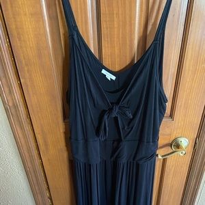 black maxi dress from Maurices. size: XXL